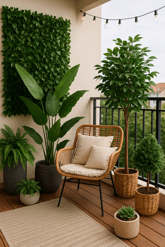 Artificial Plants for Your Balcony