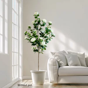 Artificial Camellia tree plant Fake plant by Pomelo Grove